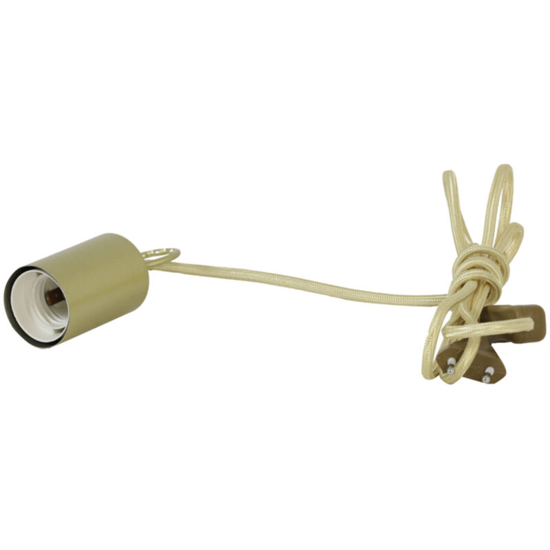 foto del prodotto lampada da tavolo monkey oro metallo light living