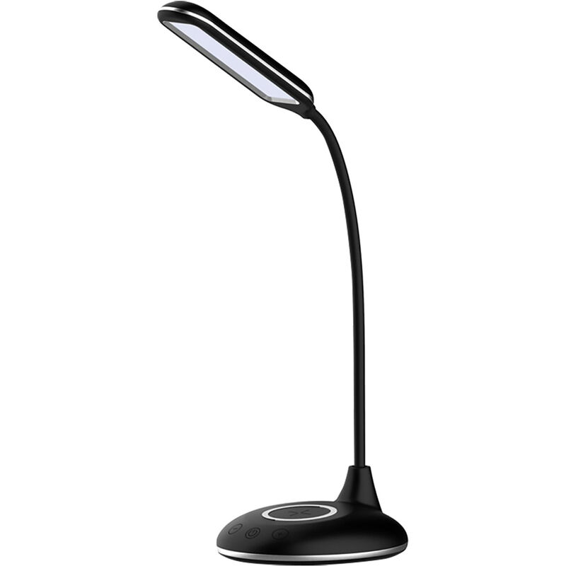 foto del prodotto lampada da tavolo multifunzione a led 4 watt colore nero