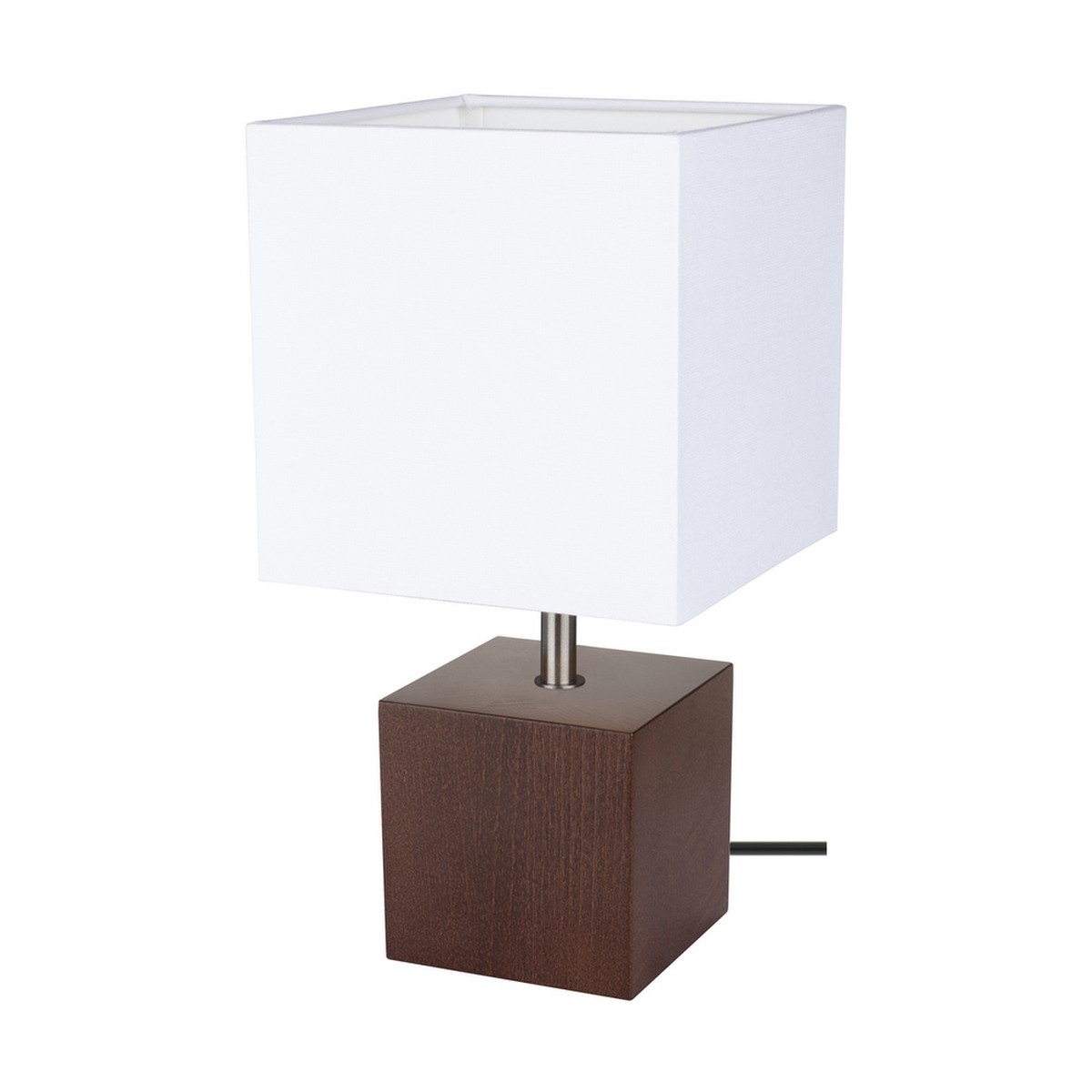 foto del prodotto lampada da tavolo mure, marrone, legno, 15x15x30 cm, epikasa
