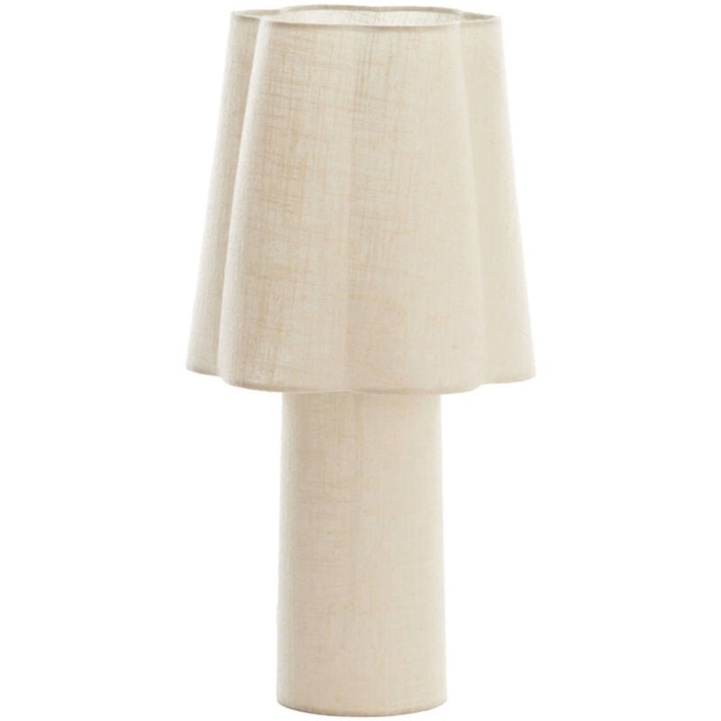 foto del prodotto lampada da tavolo musaby naturale tessile light living
