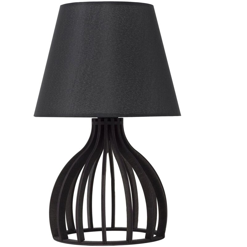 foto del prodotto lampada da tavolo nera agueda