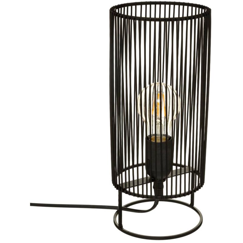foto del prodotto lampada da tavolo nora nera h30cm atmosphera cr ateur d int rieur