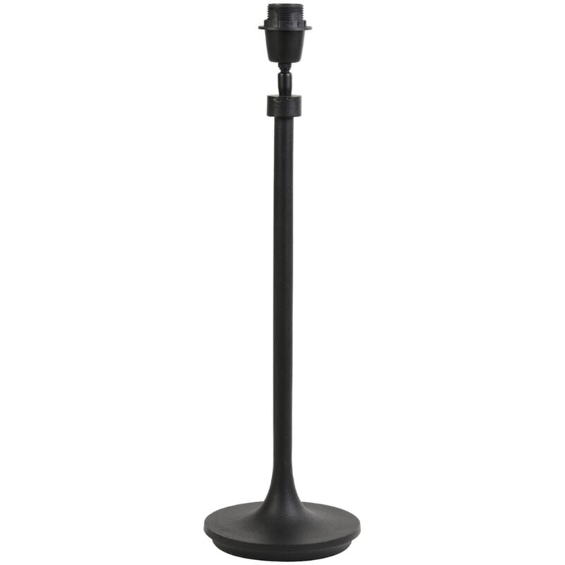 foto del prodotto lampada da tavolo olando nero metallo light living