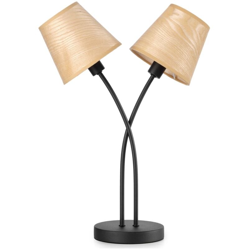 foto del prodotto lampada da tavolo onli grande asia 2 luci, e14