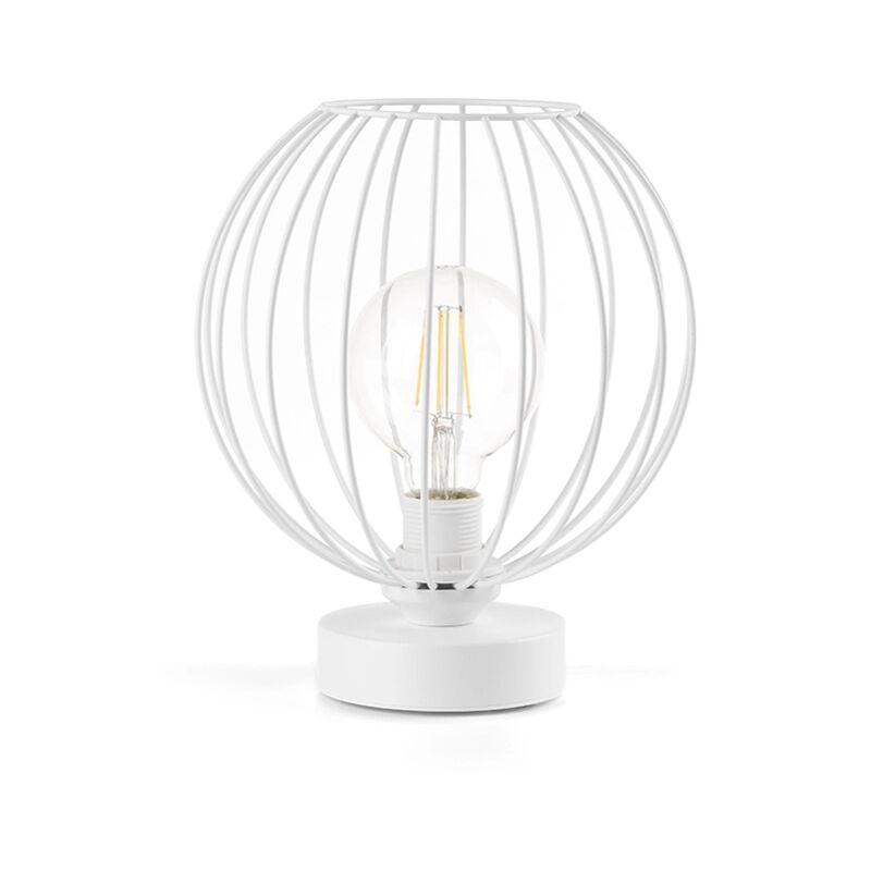 foto del prodotto lampada da tavolo onli melone bianco, e27