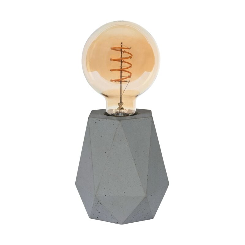 foto del prodotto lampada da tavolo onli ventura 1 luce grigio e27