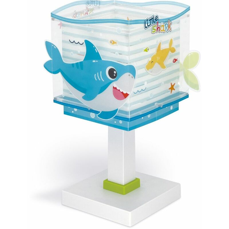 foto del prodotto lampada da tavolo per bambini little shark