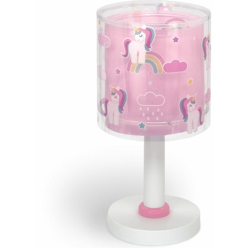 foto del prodotto lampada da tavolo per bambini unicorns