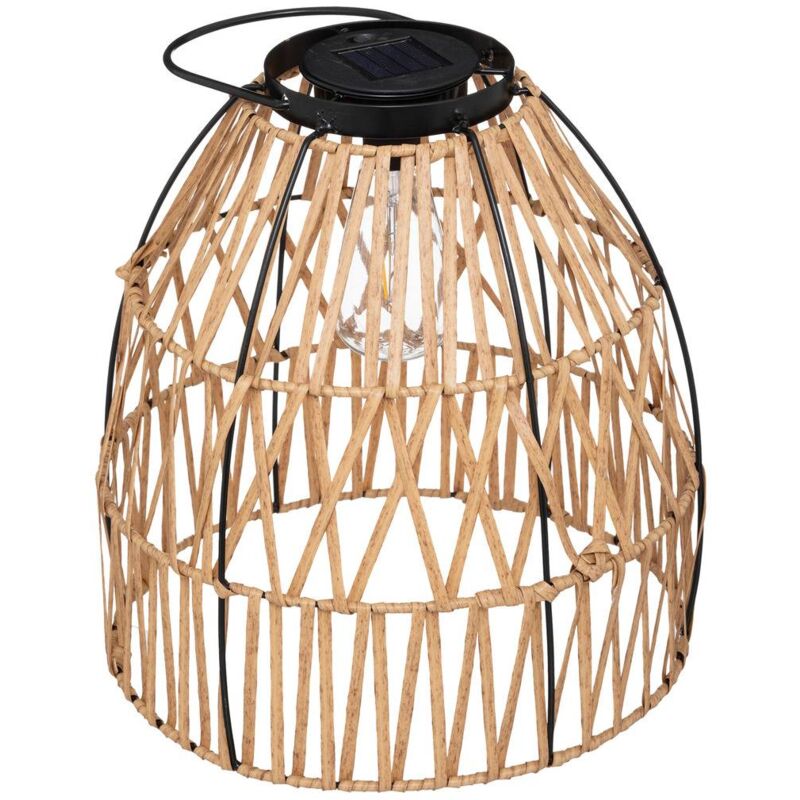 foto del prodotto lampada da tavolo per esterni esha beige h32,5cm atmosphera cr ateur d int rieur