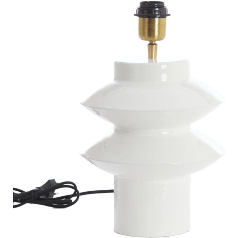 foto del prodotto lampada da tavolo petch bianco metallo light living