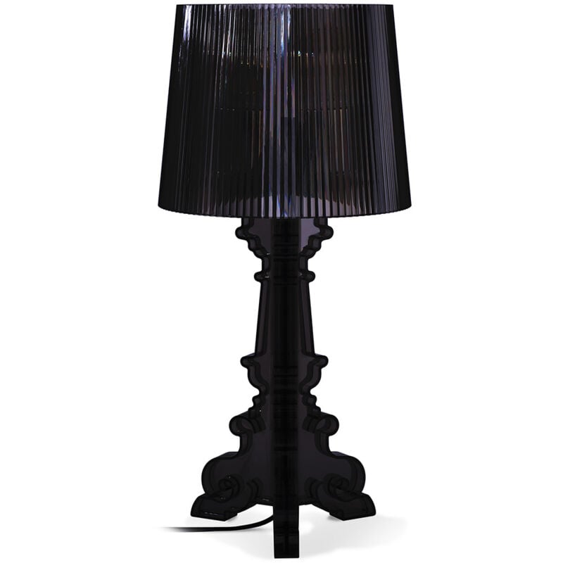 foto del prodotto lampada da tavolo piccola lampada da soggiorno bour nero