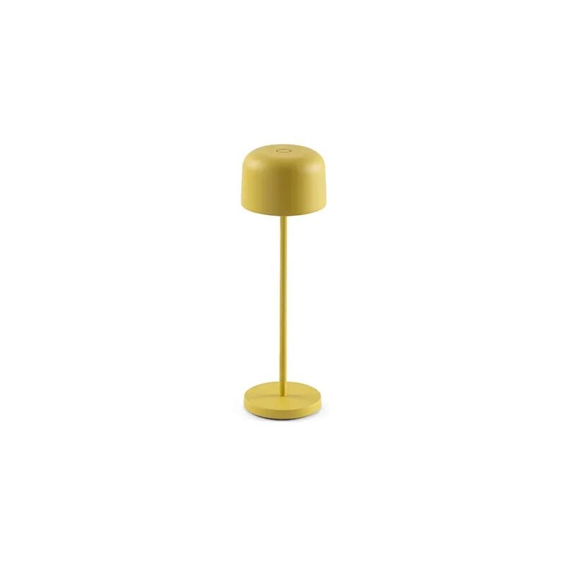 foto del prodotto lampada da tavolo portatile mavis gialla 3w touch ip54 71925