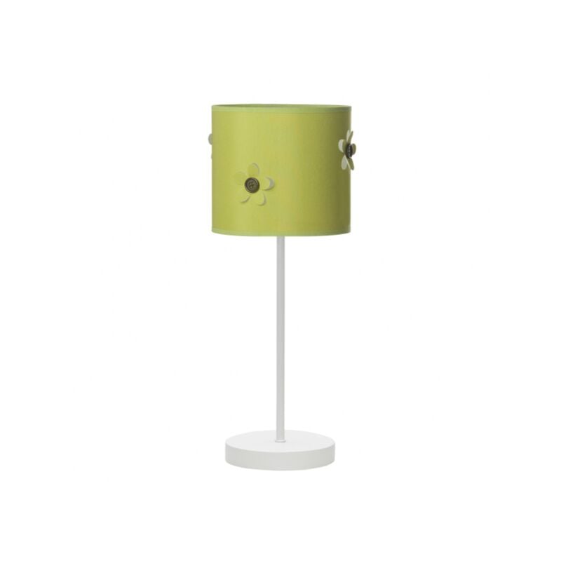 foto del prodotto lampada da tavolo pulsante verde 1xe14 38x16d