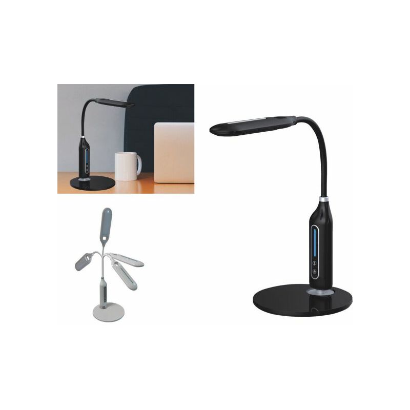 foto del prodotto lampada da tavolo scrivania led luce touch snodabile dimmerabile 3 modalita 