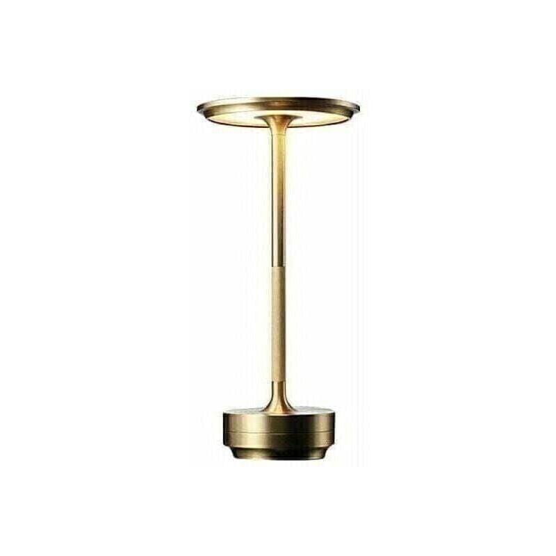 foto del prodotto lampada da tavolo senza fili lampada da comodino portatile, ricaricabile, con batteria controllo touch, dimmerabile per sala da pranzo camera