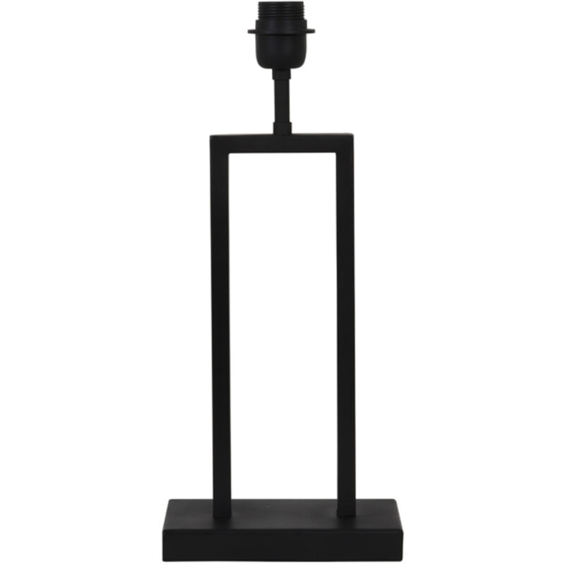 foto del prodotto lampada da tavolo shiva nero metallo light living