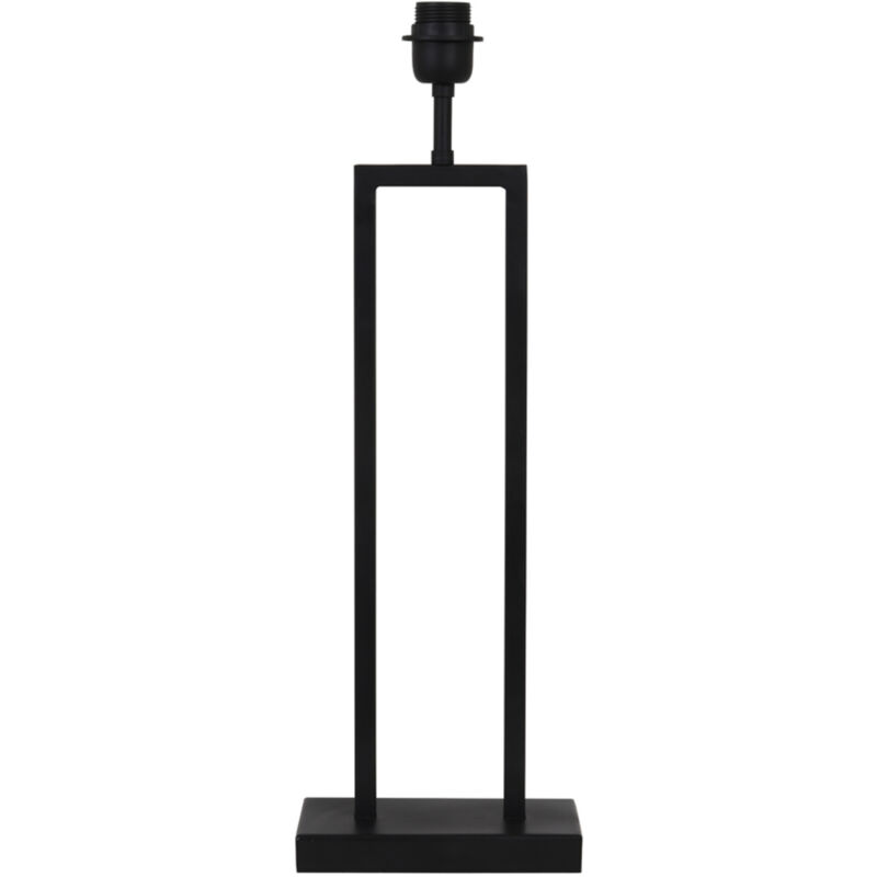 foto del prodotto lampada da tavolo shiva nero metallo light living