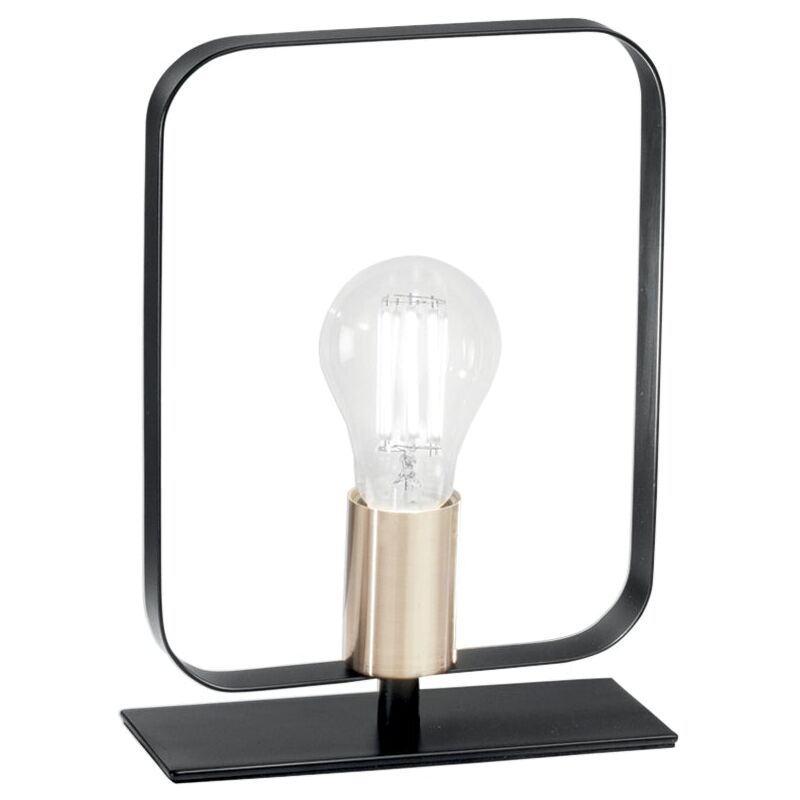 foto del prodotto lampada da tavolo smith in metallo nero 