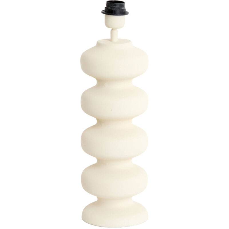 foto del prodotto lampada da tavolo soroca beige metallo light living