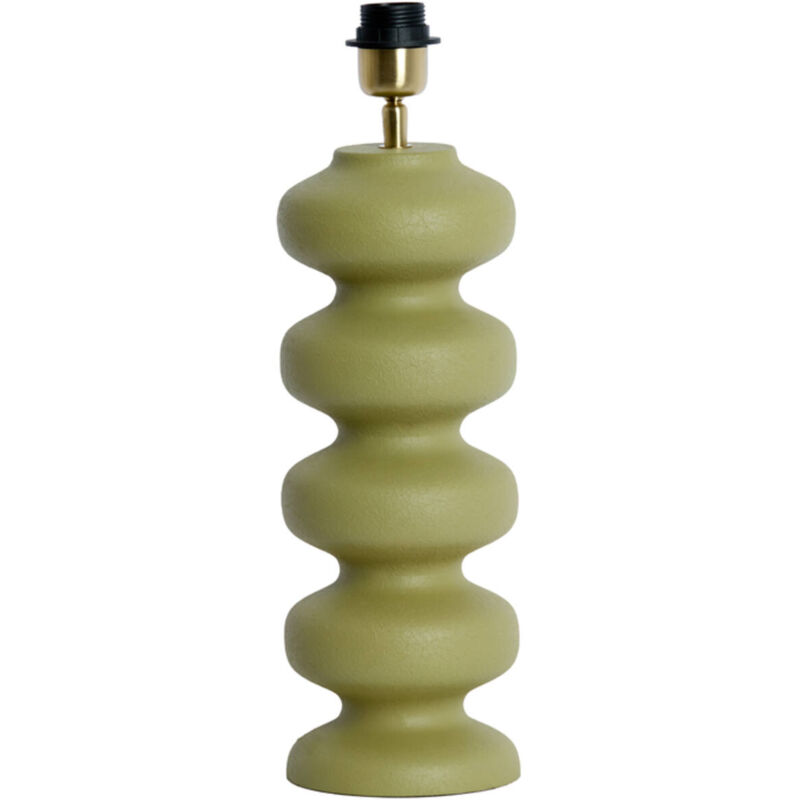 foto del prodotto lampada da tavolo soroca verde metallo light living