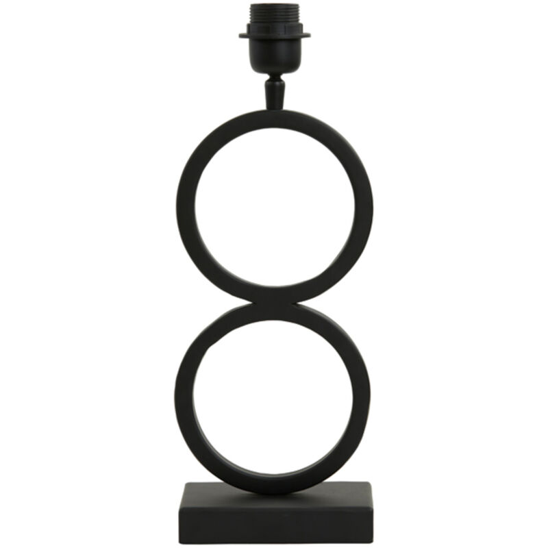 foto del prodotto lampada da tavolo stelios nero metallo light living