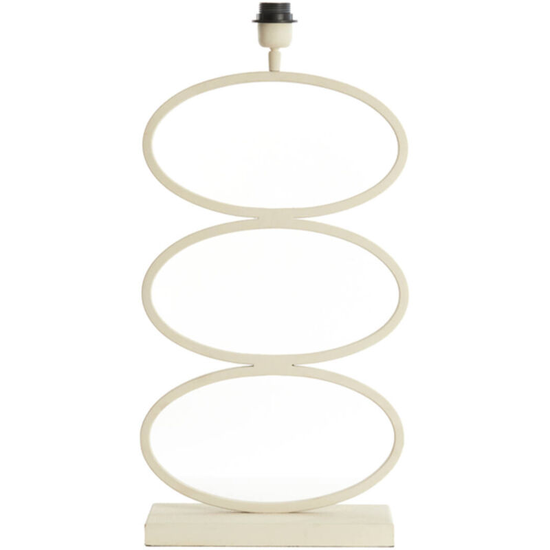 foto del prodotto lampada da tavolo stelius beige metallo light living