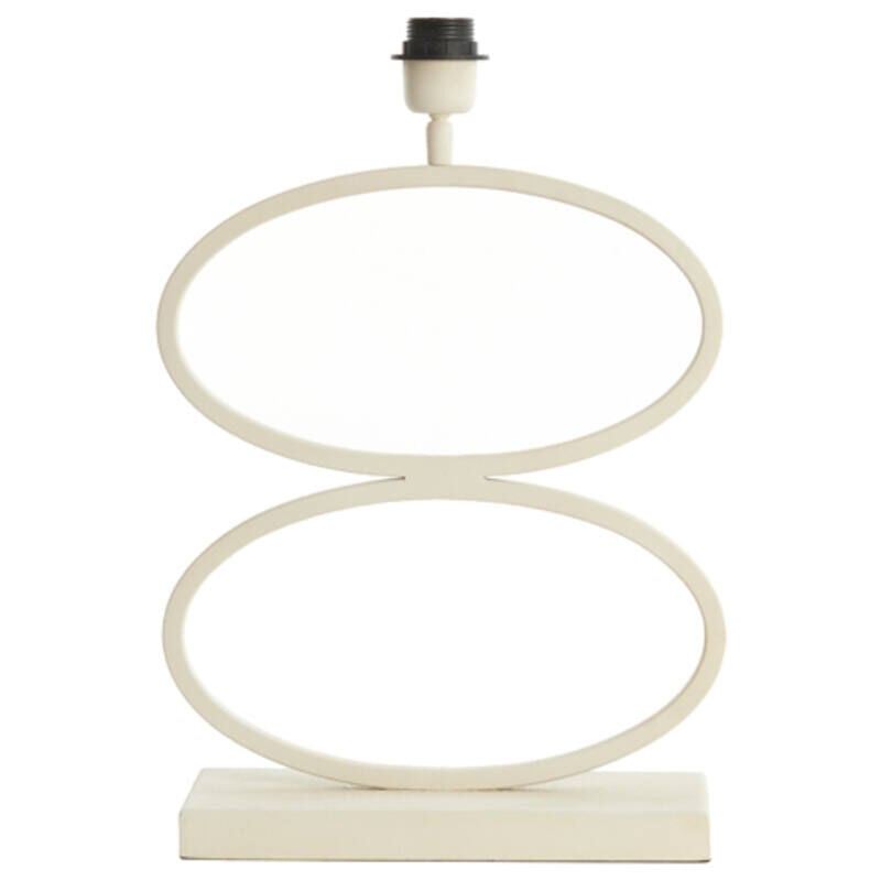 foto del prodotto lampada da tavolo stelius beige metallo light living