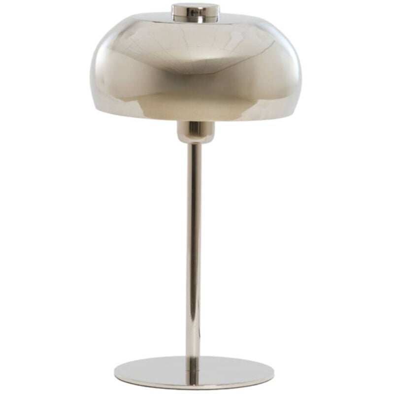 foto del prodotto lampada da tavolo surin argento metallo light living