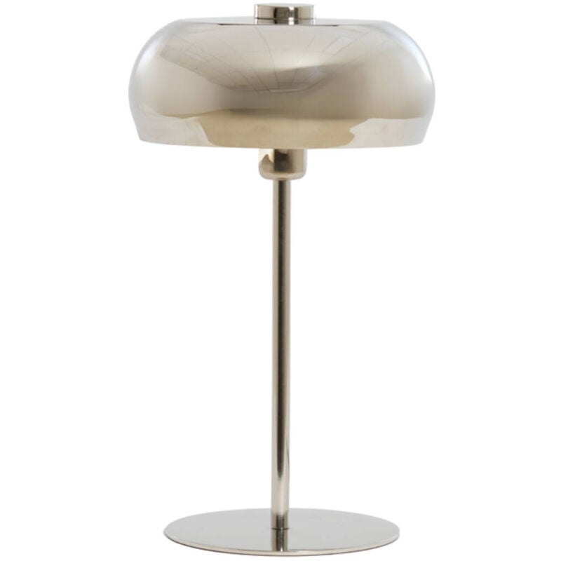 foto del prodotto lampada da tavolo surin argento metallo light living