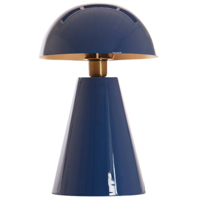 foto del prodotto lampada da tavolo surrina blu metallo light living