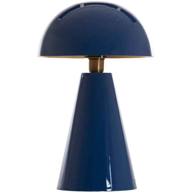 foto del prodotto lampada da tavolo surrina blu metallo light living