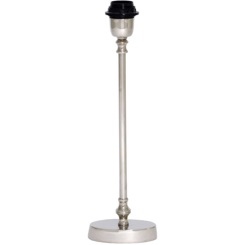 foto del prodotto lampada da tavolo sutri argento metallo light living