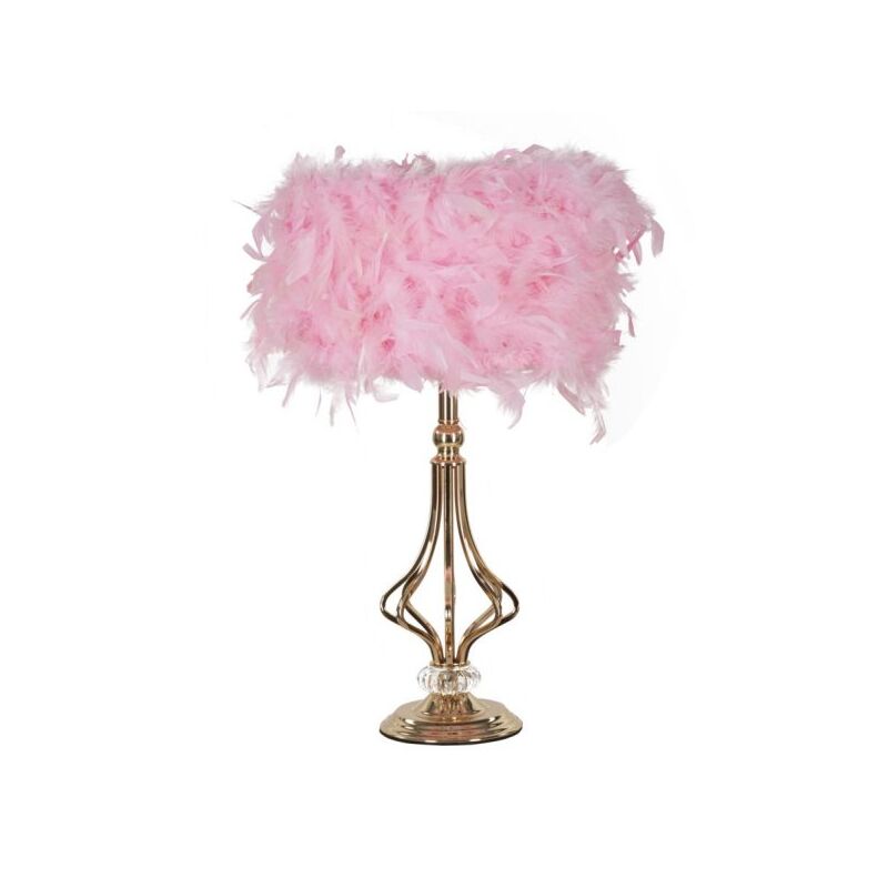 foto del prodotto lampada da tavolo tarty rosa cm 25x54