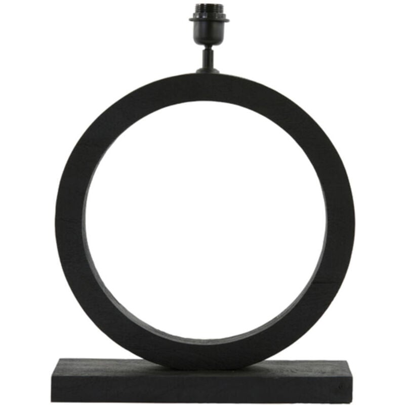 foto del prodotto lampada da tavolo tinar nero legno light living