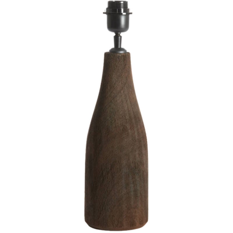 foto del prodotto lampada da tavolo trapino marrone legno light living