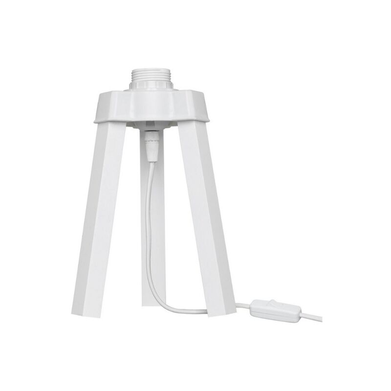 foto del prodotto lampada da tavolo treppiede legno color bianco piko mdl4768