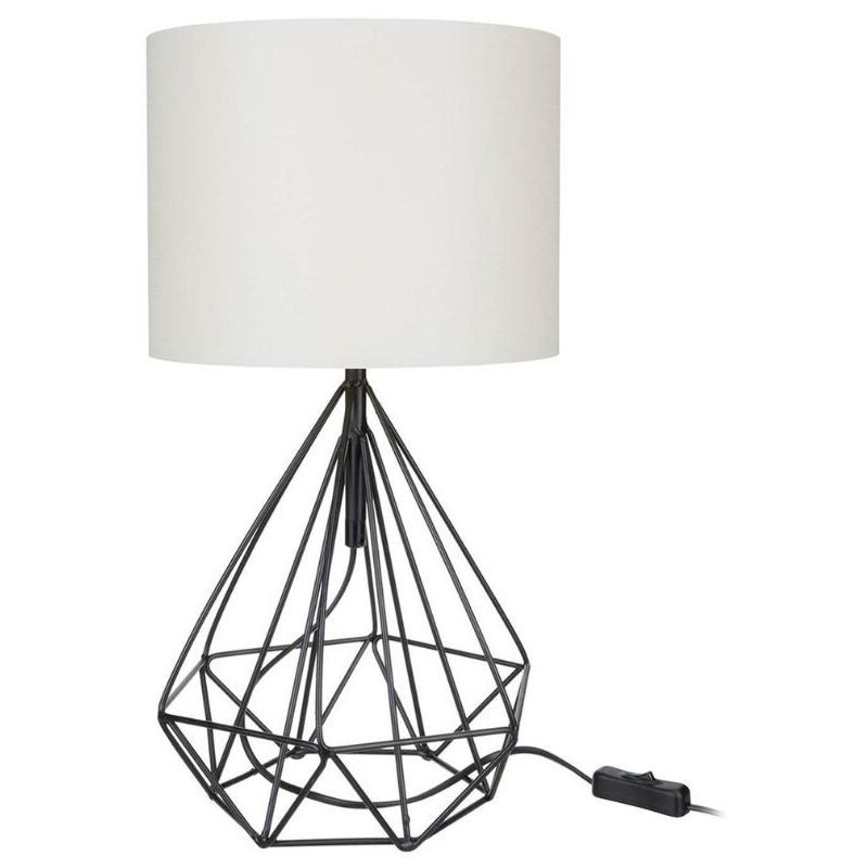 foto del prodotto lampada da tavolo ufficio scrivania pena nero bianco mdl4268