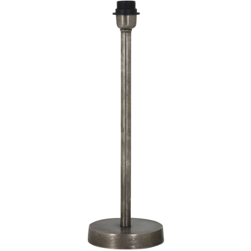 foto del prodotto lampada da tavolo undai argento metallo light living