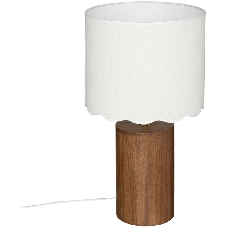 foto del prodotto lampada da tavolo vania h50cm marrone atmosphera cr ateur d int rieur