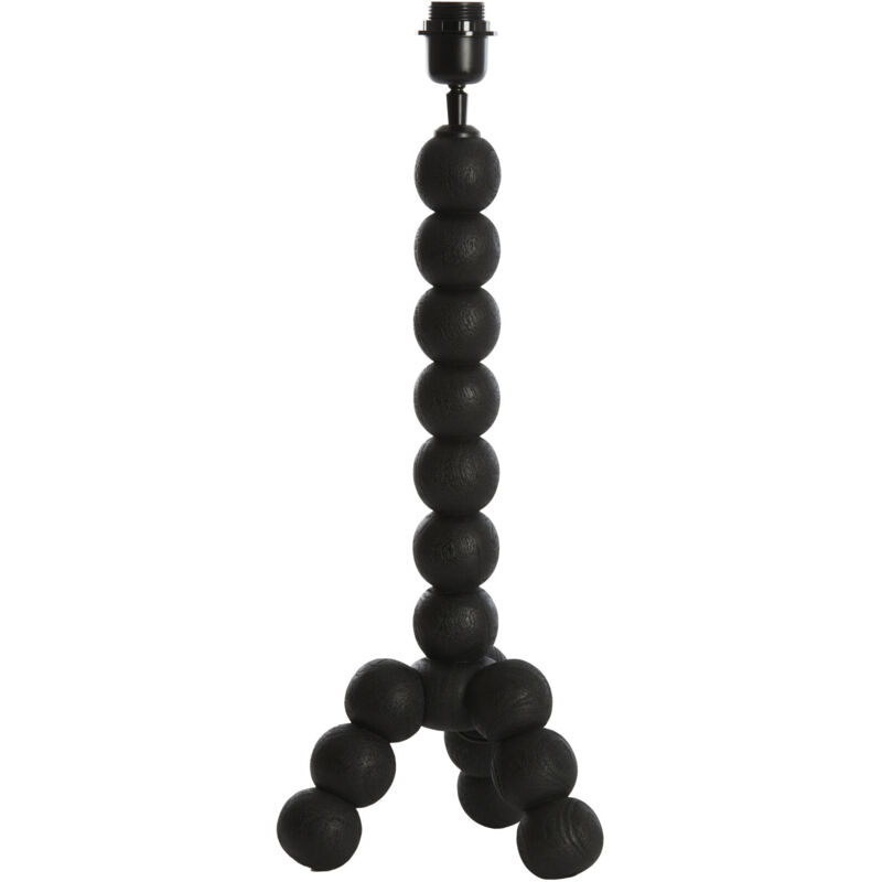 foto del prodotto lampada da tavolo veglio nero legno light living