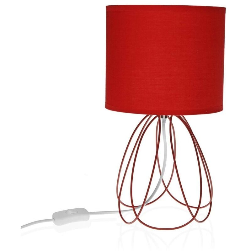 foto del prodotto lampada da tavolo versa mila grigio 20 x 36 cm metallo