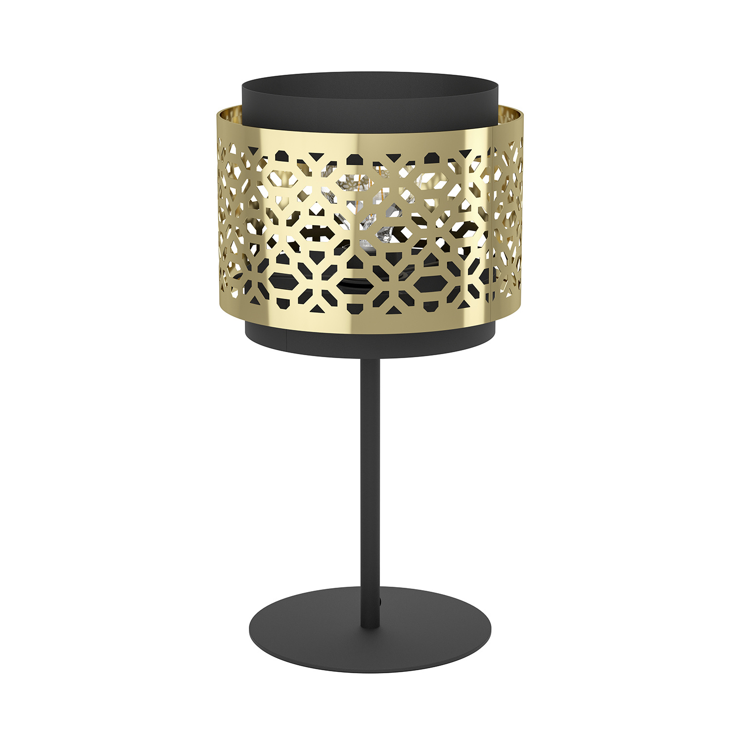 foto del prodotto lampada da tavolo vintage sandbach acciaio nero 1 luce e27