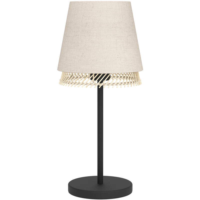 foto del prodotto lampada da tavolo vintage tabley acciaio nero 1 luce e27