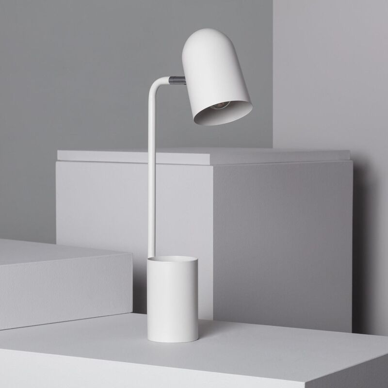 foto del prodotto lampada da tavolo waal bianco