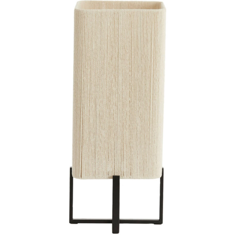 foto del prodotto lampada da tavolo - wyn - beige - tessile - - light&amp;living