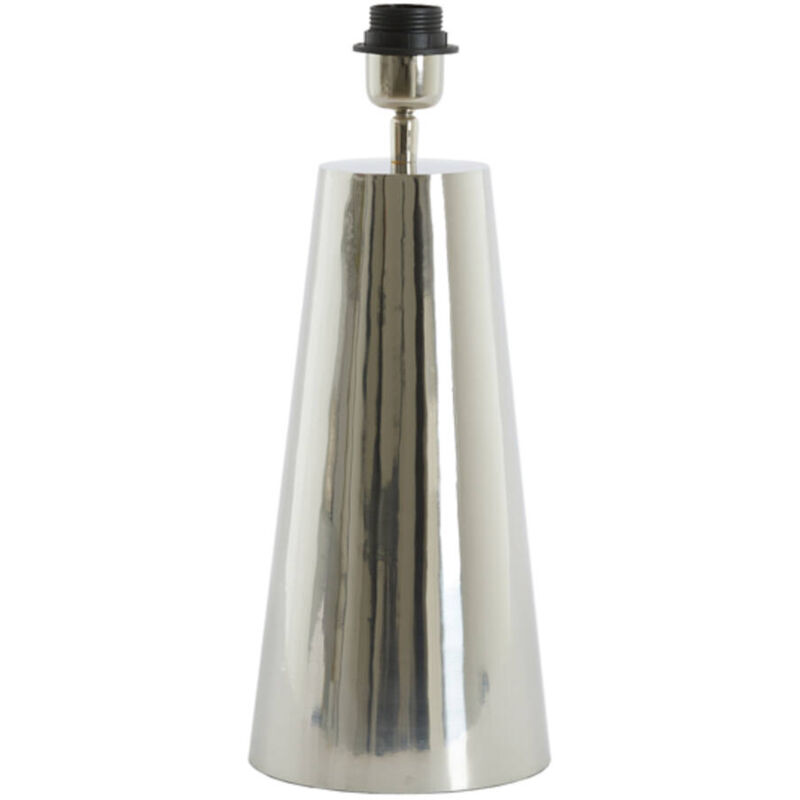 foto del prodotto lampada da tavolo yelos grigio metallo light living