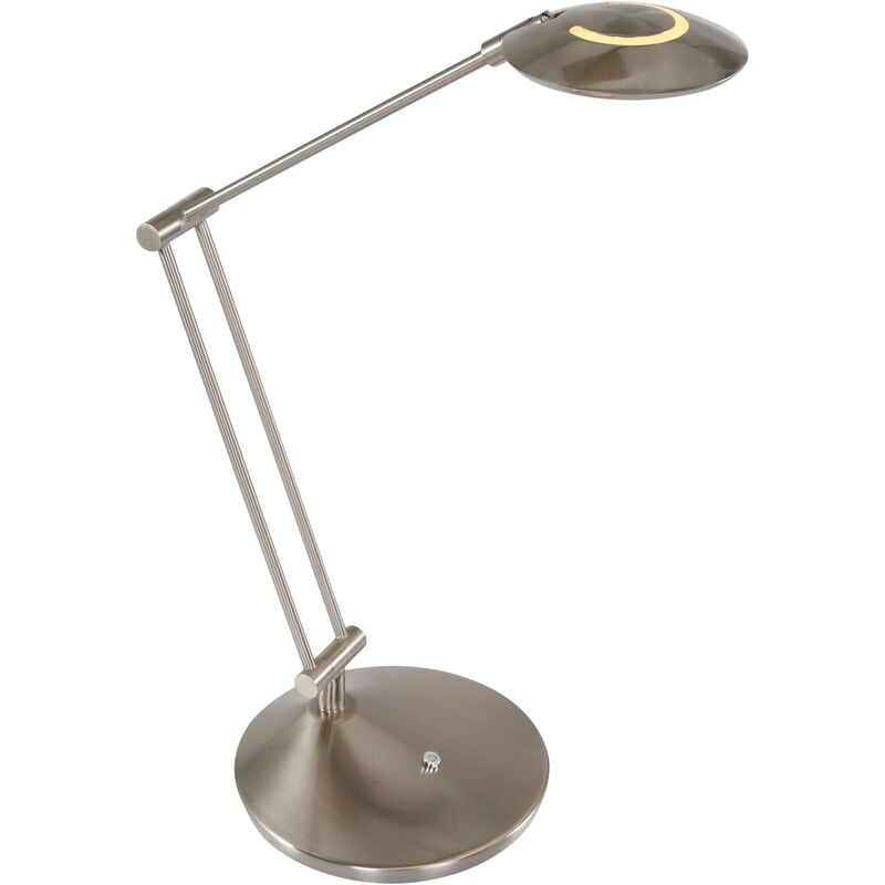 foto del prodotto lampada da tavolo zodiac led acciaio plastica steinhauer