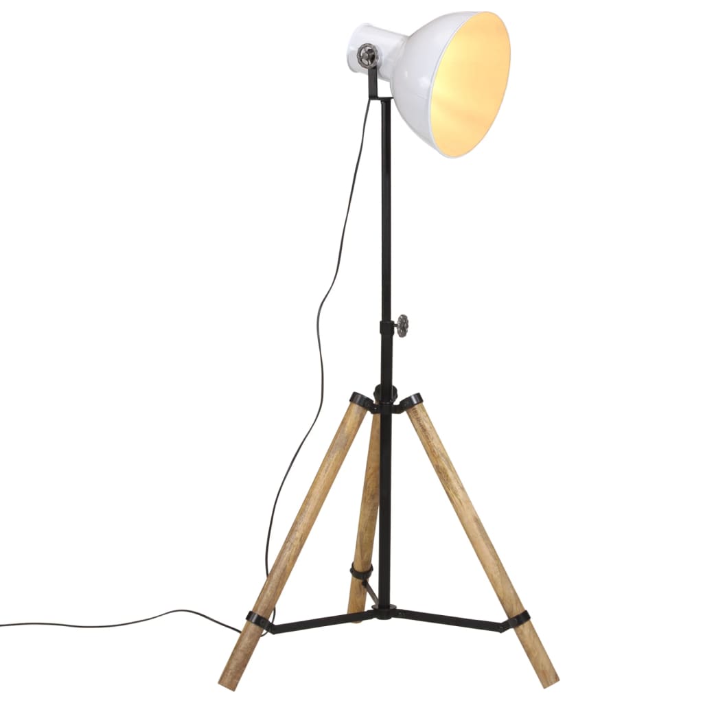 foto del prodotto lampada da terra 25 w bianca 75x75x90 150 cm e27
