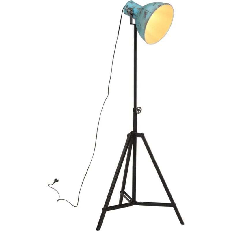 foto del prodotto lampada da terra 25 w blu anticato 61x61x90 150 cm e27 vidaxl