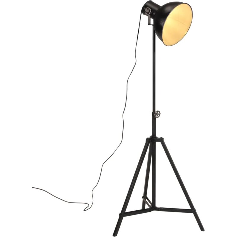foto del prodotto lampada da terra 25 w nera 61x61x90 150 cm e27 vidaxl